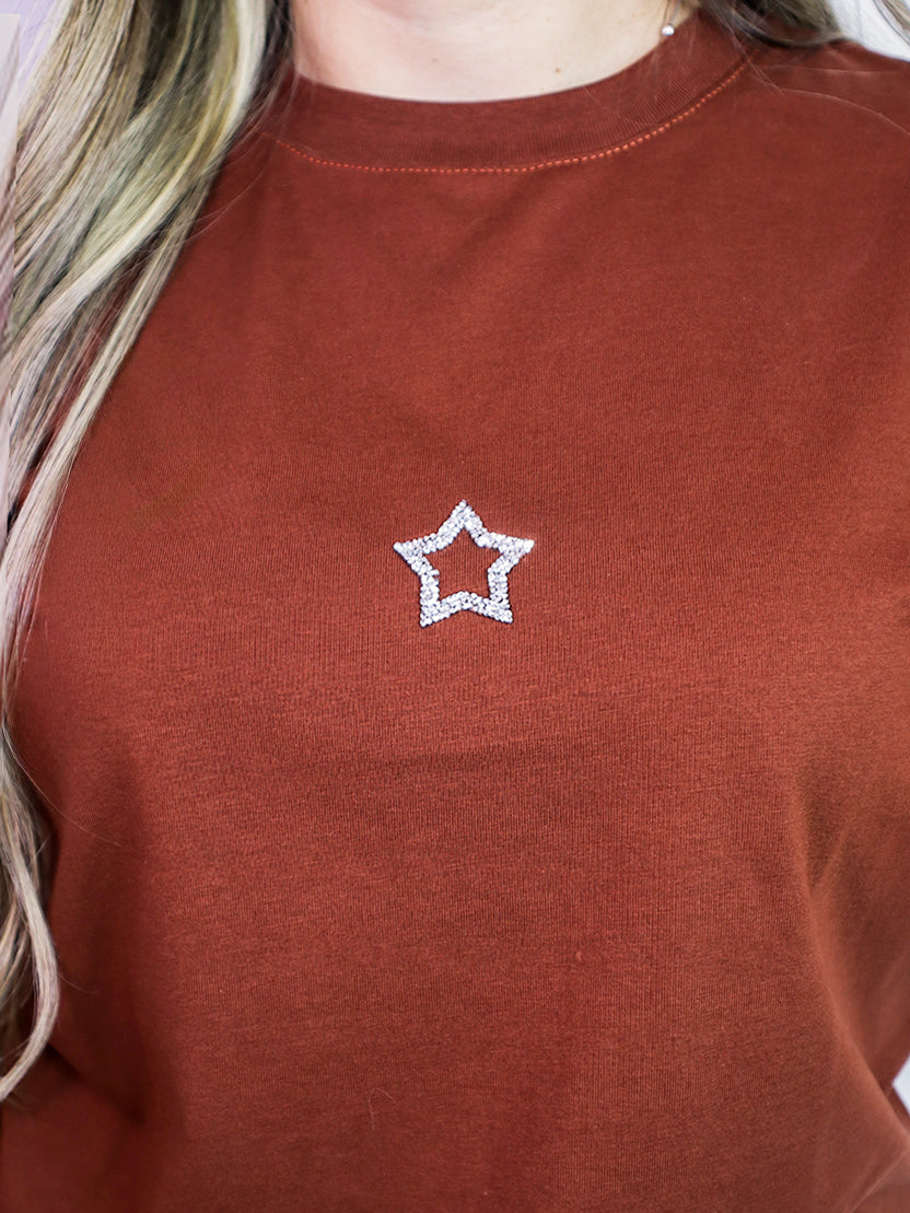 CAMISETAS CON APLIQUE EN PEDRERÍA