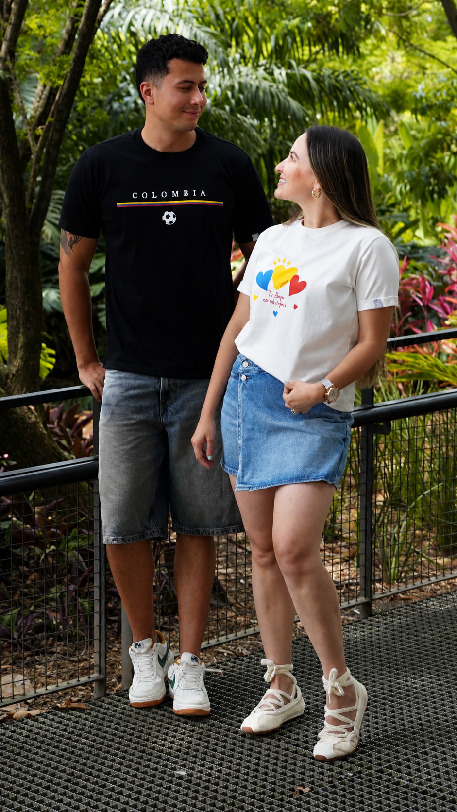 CAMISETA COLOMBIA TE LLEVO EN MI ALMA