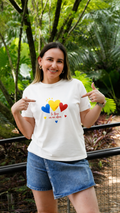 CAMISETA COLOMBIA TE LLEVO EN MI ALMA
