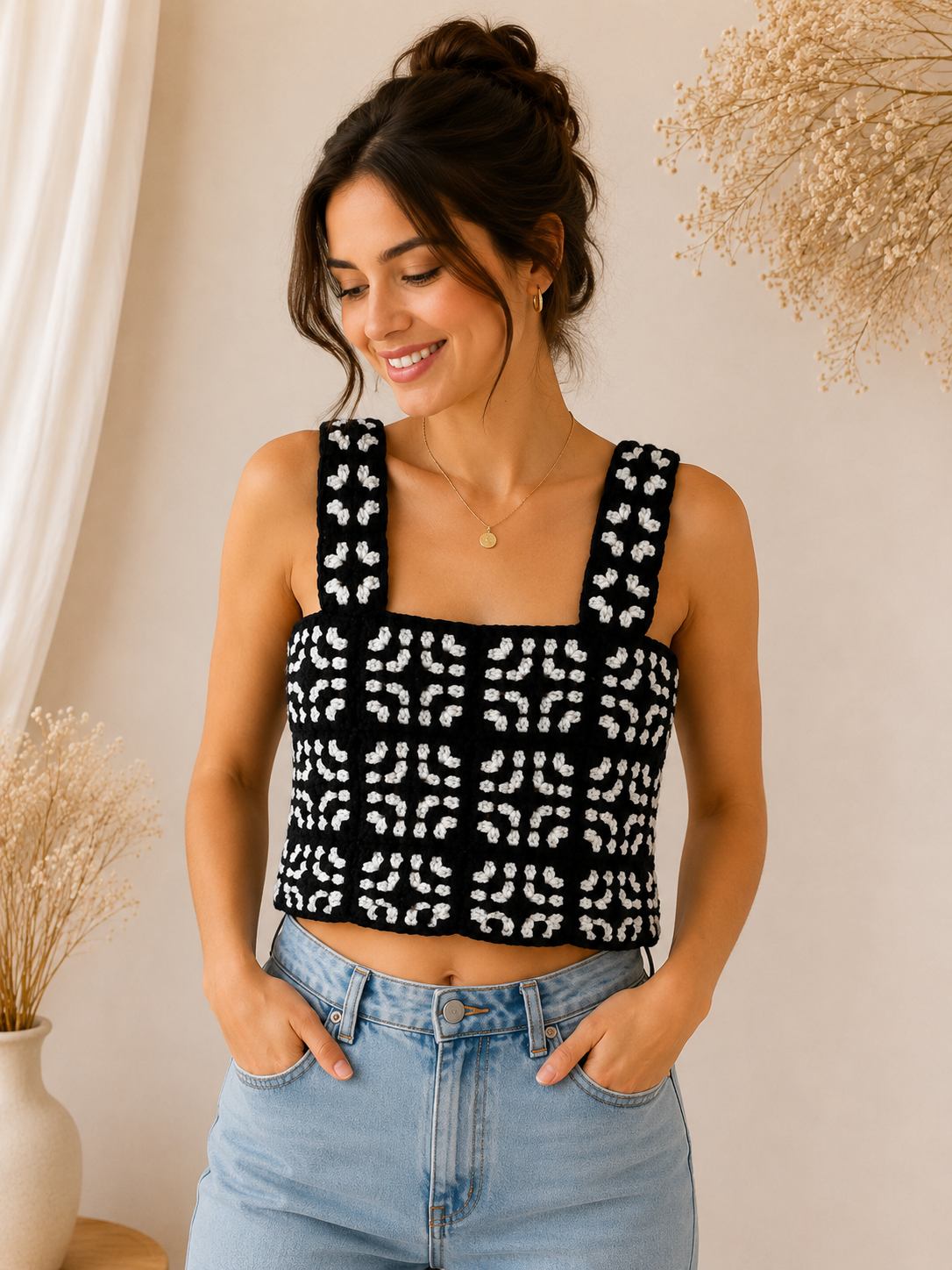 BLUSA ALMA CROCHET