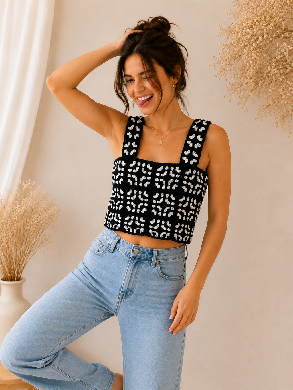BLUSA ALMA CROCHET