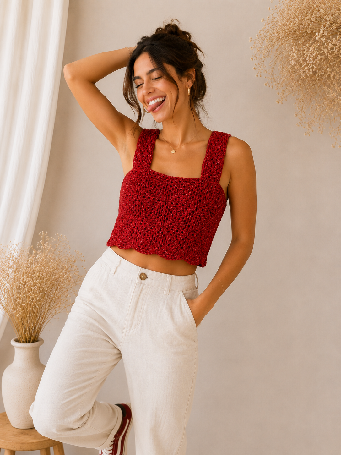 BLUSA ALMA CROCHET