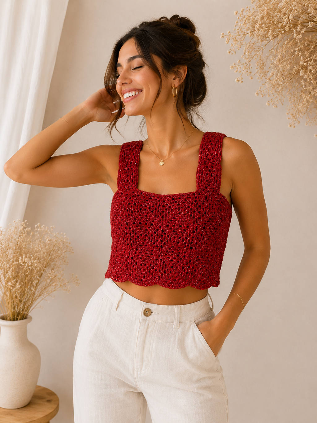 BLUSA ALMA CROCHET
