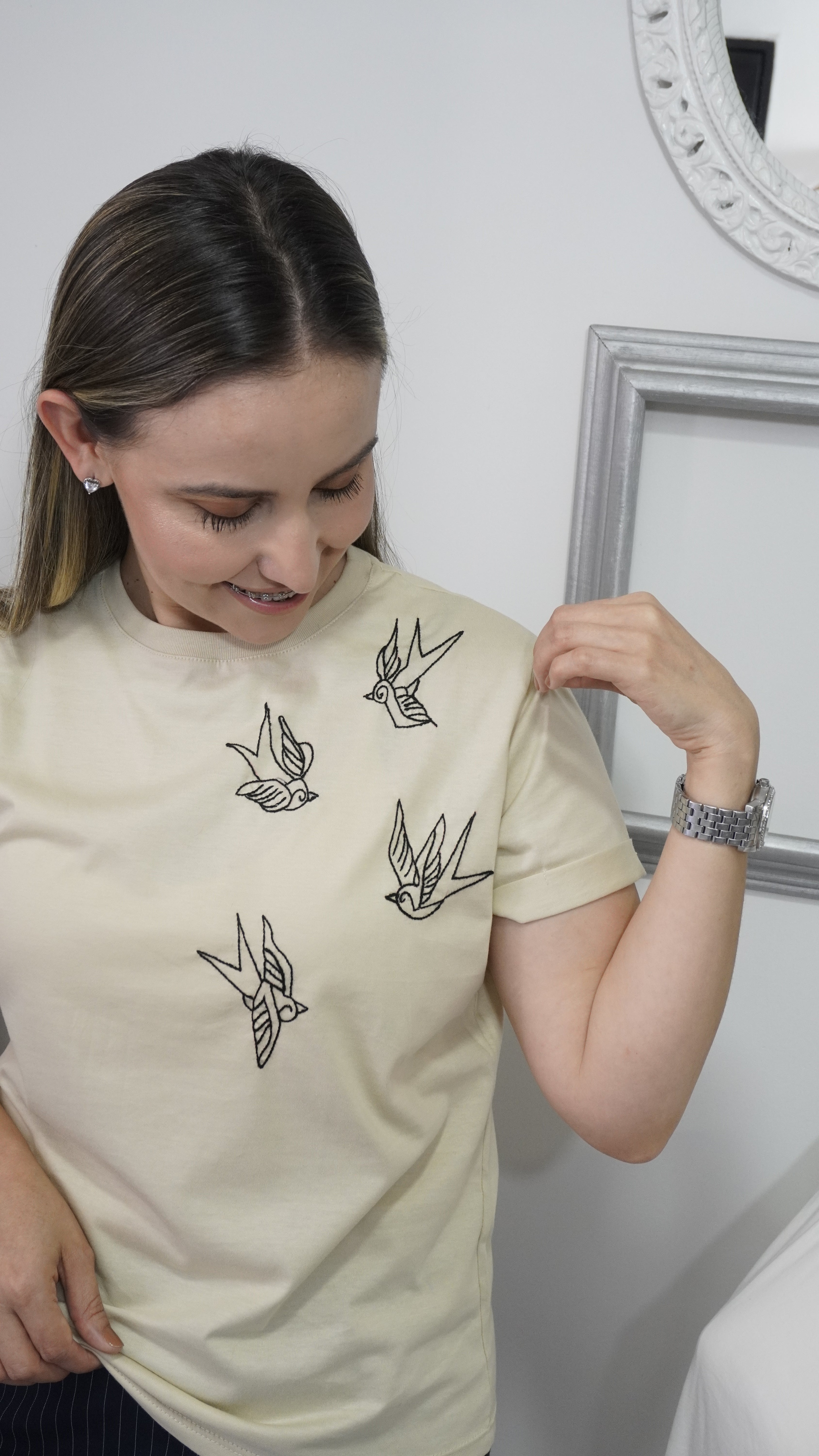 CAMISETA PÁJAROS