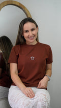 CAMISETA ESTRELLA EN PEDRERÍA