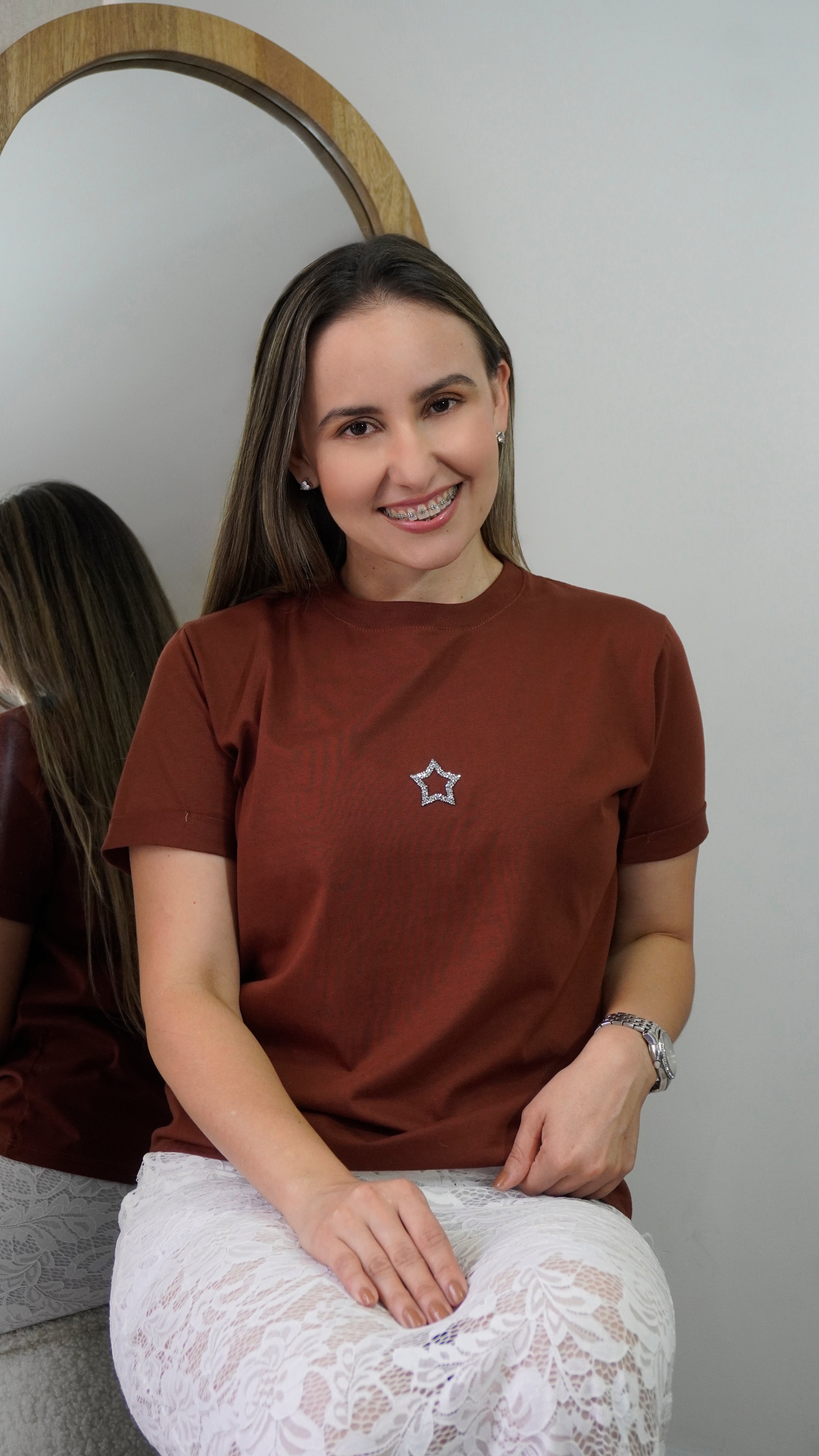 CAMISETA ESTRELLA EN PEDRERÍA