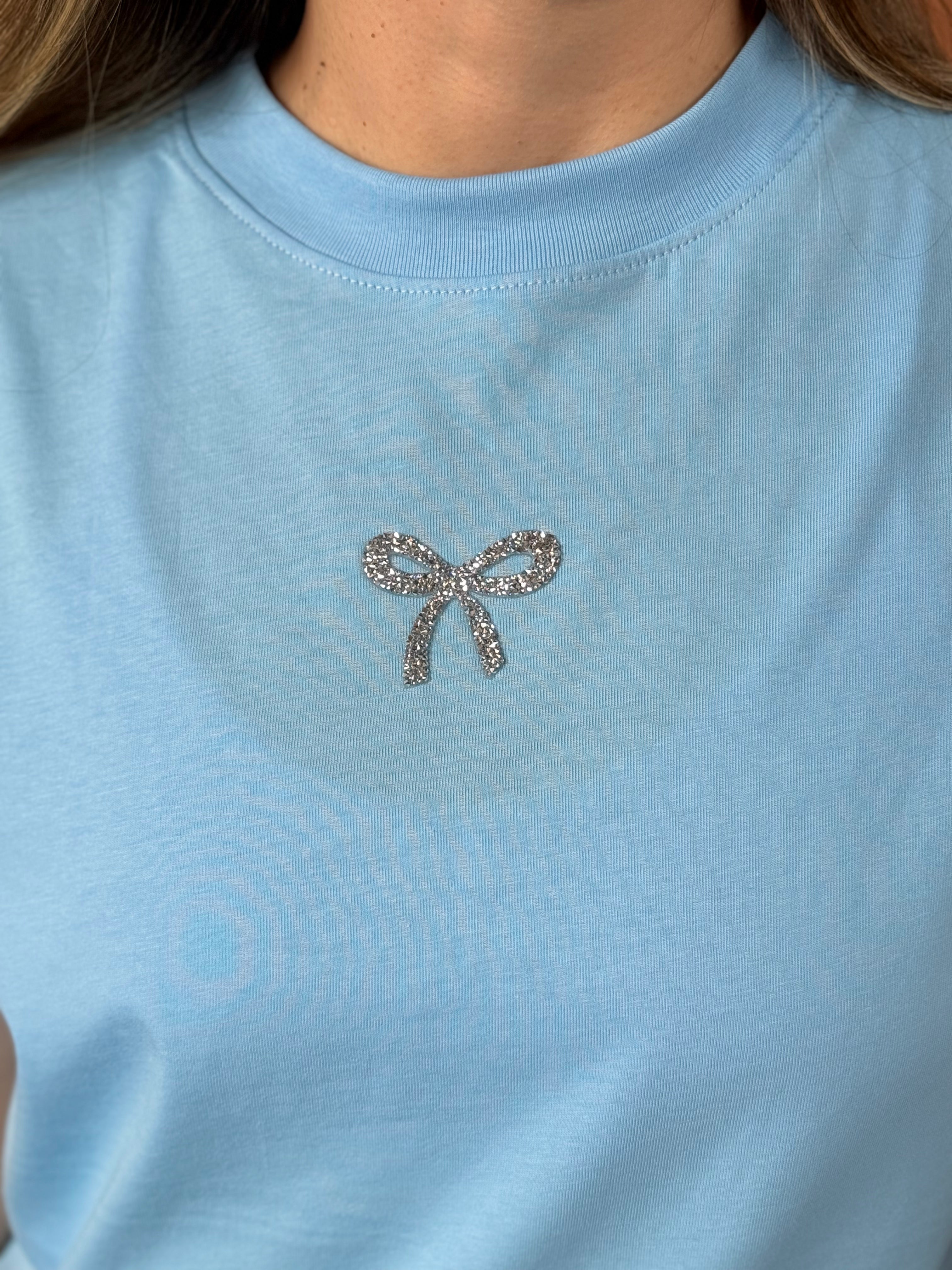 CAMISETA MOÑO EN PEDRERÍA