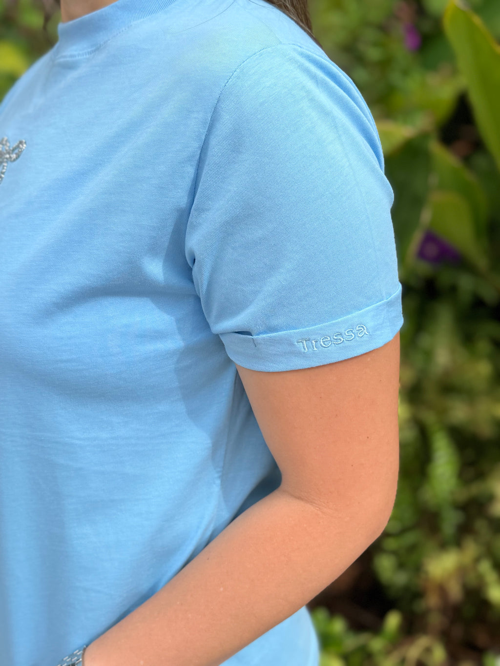 CAMISETA MOÑO EN PEDRERÍA