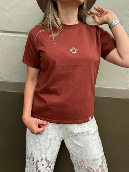 CAMISETA ESTRELLA EN PEDRERÍA